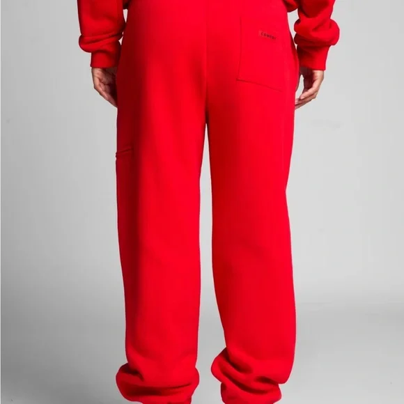 NWT Comfrt Airplane mode travel sweatpants - Unisex size XS- Crimson - Picture 4 of 4